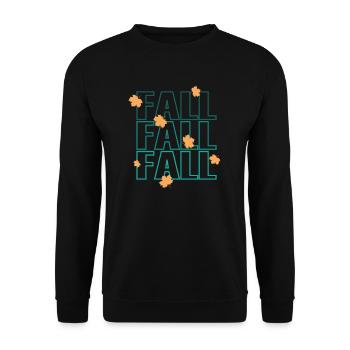 Remerciements d’automne donnant des vacances en famille aux États-Unis - Sweat-shirt Unisexe - noir - Devant - Alina (178cm) & Michal (187cm)