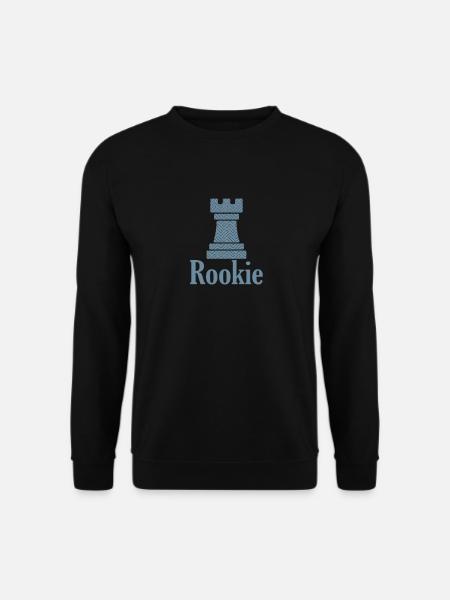 Rookie Schach Denksport Brettspiel - Unisex Pullover - Schwarz