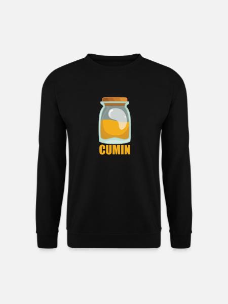 Cumin Spice Taste Food Cooking - Unisex Sweatshirt - black