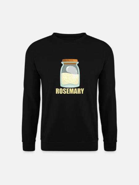 Rosemary Spice Taste Food Cooking - Unisex Sweatshirt - black