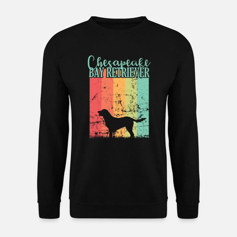 Dog Chesapeake Bay Retriever Pet - Unisex Sweatshirt - black