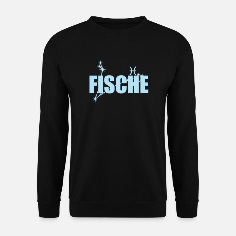 Pisces Zodiac sign Pisces constellation - Unisex Sweatshirt - black