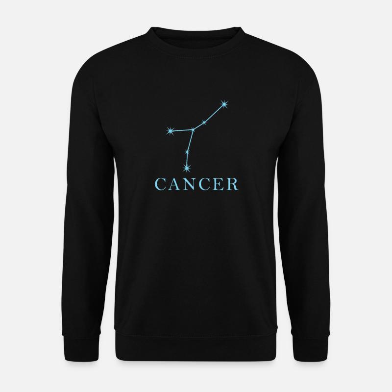 Sternkonstellation Sternzeichen Krebs - Unisex Pullover - Schwarz
