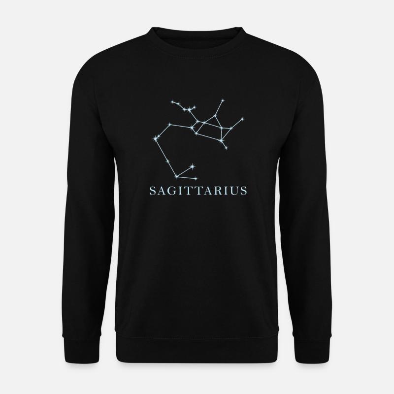 Sternkonstellation Sternzeichen Schütze - Unisex Pullover - Schwarz