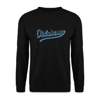 Oklahoma États-Unis Amérique État - Sweat-shirt Unisexe - noir - Devant - Alina (178cm) & Michal (187cm)