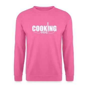 Cooking Vibes Chefkoch Hobby Essen Küche - Unisex Pullover - Pink - Vorne
