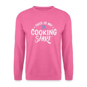 This is my Cooking Design Koch Essen Küche - Unisex Pullover - Pink - Vorne