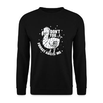 Don't you forget about Me Mauritius Island - Unisex Sweatshirt - black - Front - Alina (178cm) & Michal (187cm)