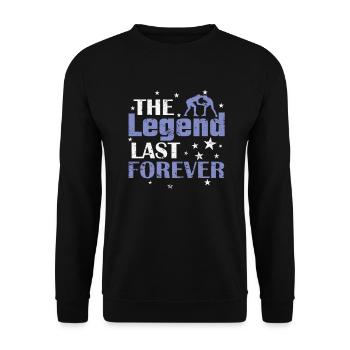 The Legend last Forever Show Fight Stunt - Unisex Sweatshirt - black - Front - Alina (178cm) & Michal (187cm)