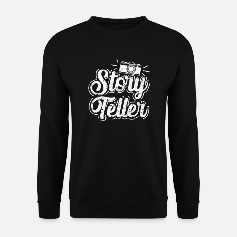 Storyteller Photographer Camera - Unisex Sweatshirt - black