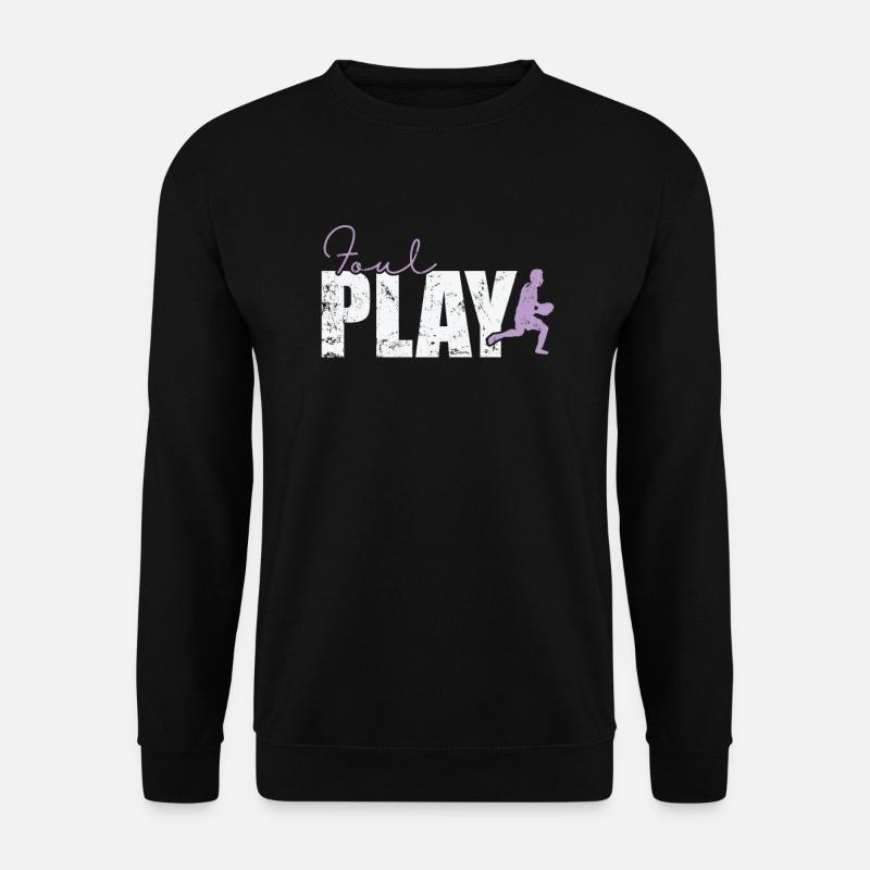 Foul Play Rugby - Unisex Pullover - Schwarz