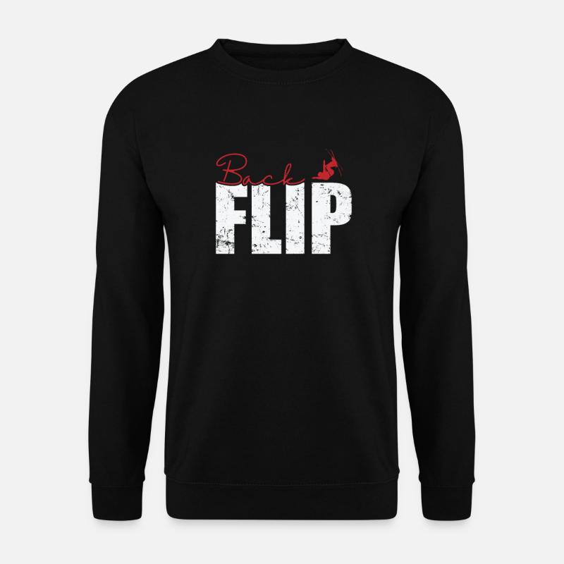 Backflip Skiing - Unisex Sweatshirt - black