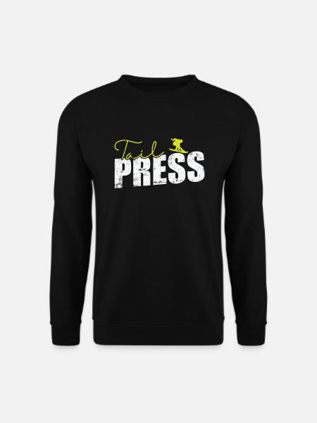 Tail Press Snowboard - Unisex Sweatshirt - black