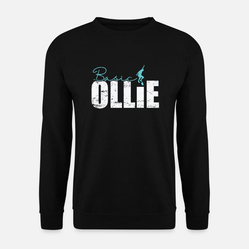 Basic Ollie Skateboard - Unisex Sweatshirt - black