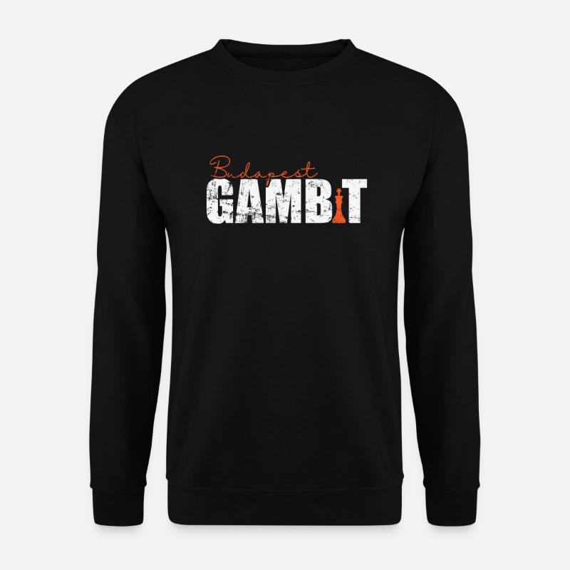 Budapester Gambit - Unisex Pullover - Schwarz