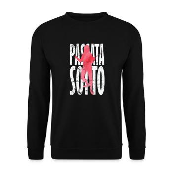 Passata Sotto Fechten - Unisex Pullover - Schwarz - Vorne - Alina (178cm) & Michal (187cm)