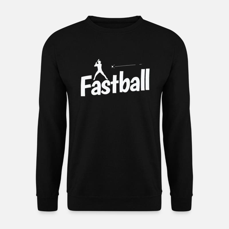 Baseball à balle rapide - Sweat-shirt Unisexe - noir