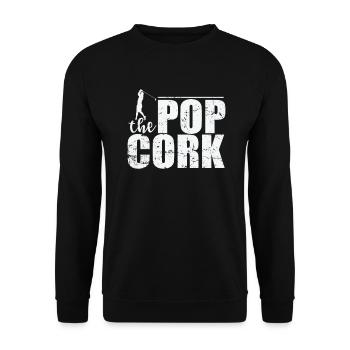Le Pop Cork Golf - Sweat-shirt Unisexe - noir - Devant - Alina (178cm) & Michal (187cm)