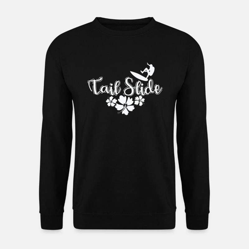 Tail Slide Surf - Sweat-shirt Unisexe - noir