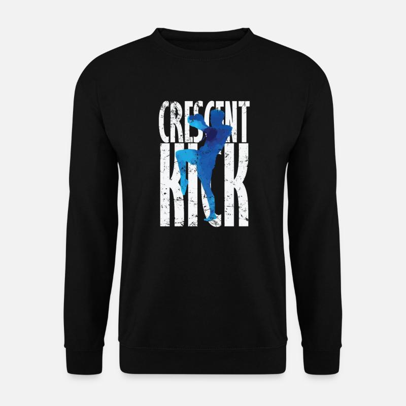 Crescent Kick Kickboxing - Unisex Sweatshirt - black