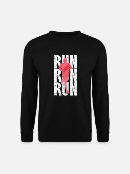 Run, run, run, jog - Unisex Sweatshirt - black