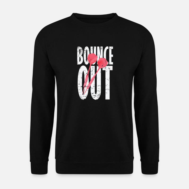 Bounce Out Darts - Unisex Pullover - Schwarz