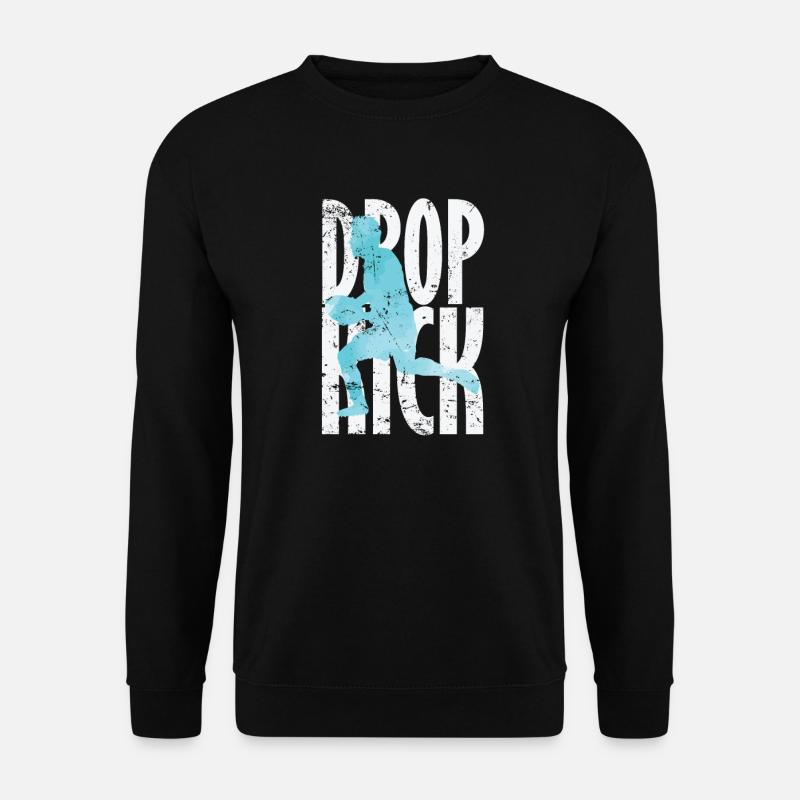 Drop Kick Rugby - Unisex Sweatshirt - black