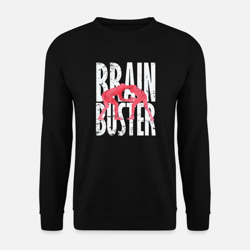 Brain Buster Professional Wrestling - Unisex Sweatshirt - black