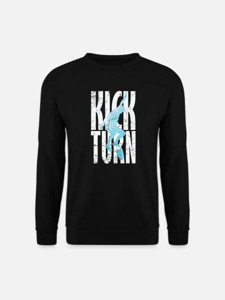 Skateboarding Kickturn Sport - Unisex Sweatshirt - black