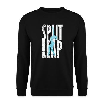 Split Leap Ballet - Unisex Pullover - Schwarz - Vorne - Alina (178cm) & Michal (187cm)