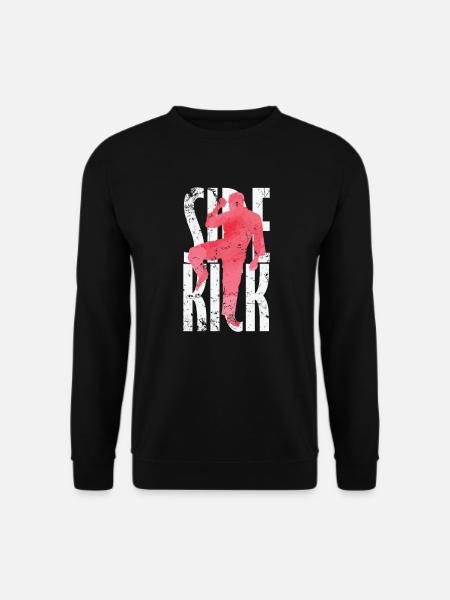 Side Kick Kickboxing Taekwondo - Unisex Sweatshirt - black