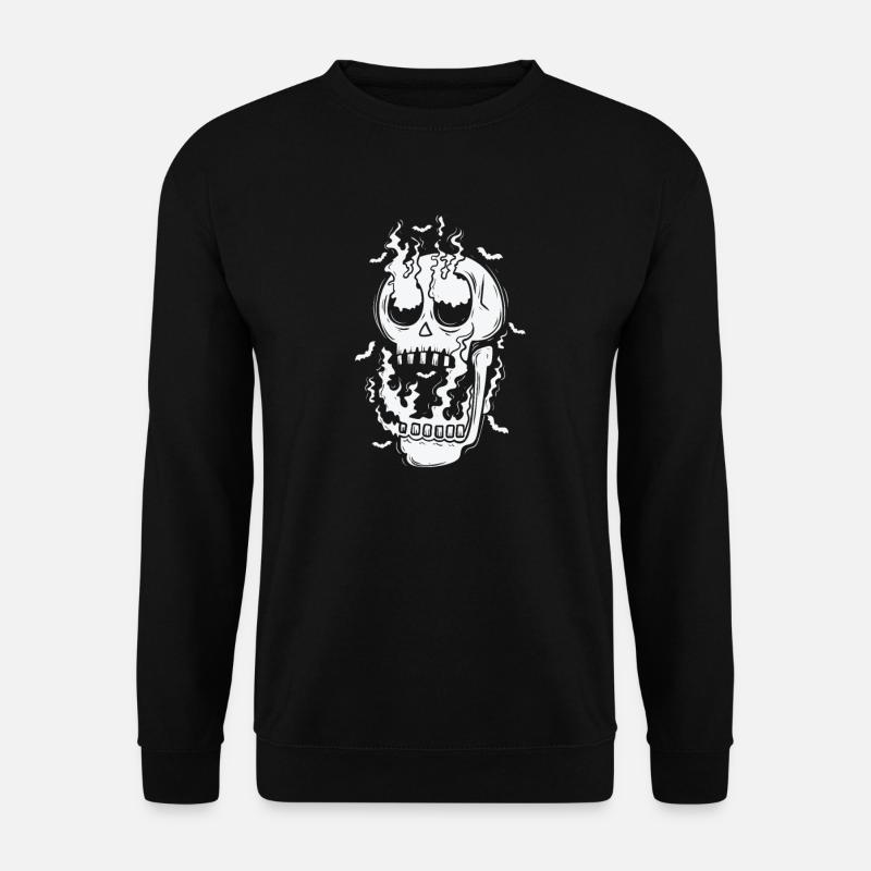 Gothic head dark melancholy - Unisex Sweatshirt - black