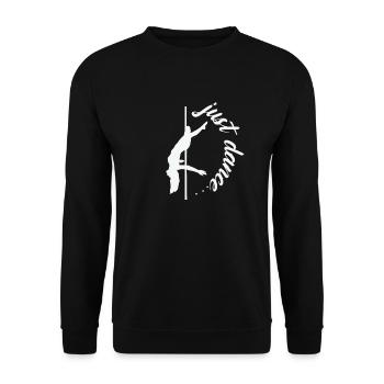 Just Dance Poledance Stange Tanzen - Unisex Pullover - Schwarz - Vorne - Alina (178cm) & Michal (187cm)