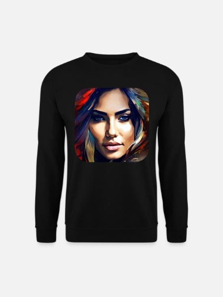 Fille de mode cool - Sweat-shirt Unisexe - noir
