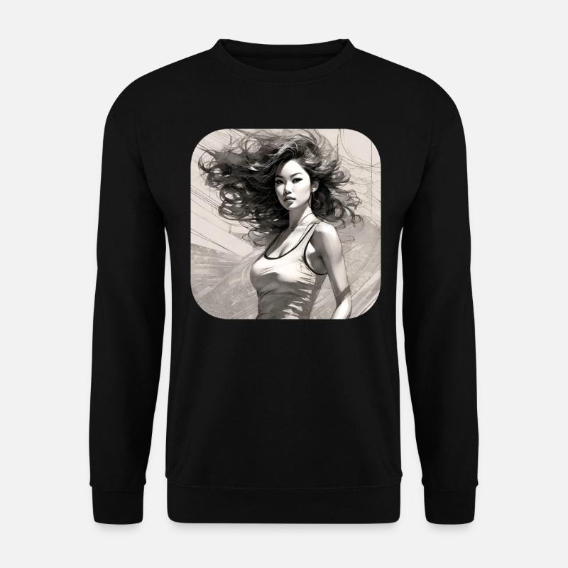Cool Girl - Unisex Sweatshirt - black
