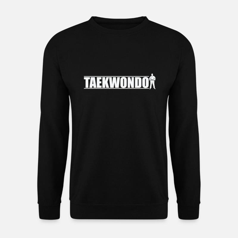 Taekwondo Selbstverteidigung - Unisex Pullover - Schwarz