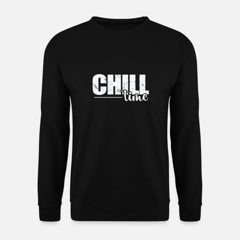Temps de détente Relax - Sweat-shirt Unisexe - noir