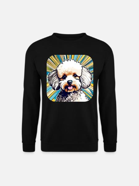 Caniche jouet mignon II - Sweat-shirt Unisexe - noir