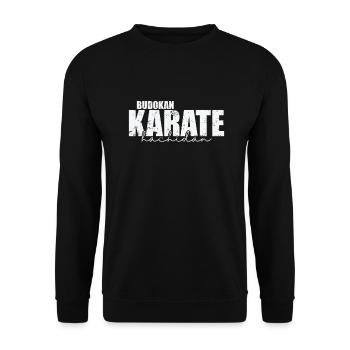 Bugokan Karaté Hachidan Arts martiaux malaisiens - Sweat-shirt Unisexe - noir - Devant - Alina (178cm) & Michal (187cm)