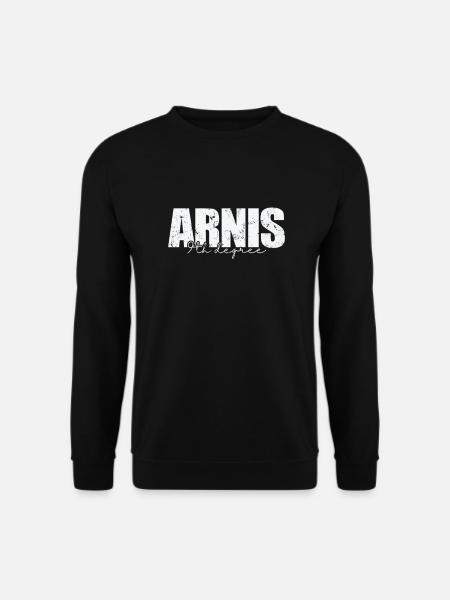 Arnis 9th Degree Kali philippinische Kampfkunst - Unisex Pullover - Schwarz