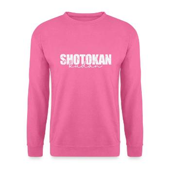Shotokan Kudan Arts martiaux japonais - Sweat-shirt Unisexe - rose - Devant