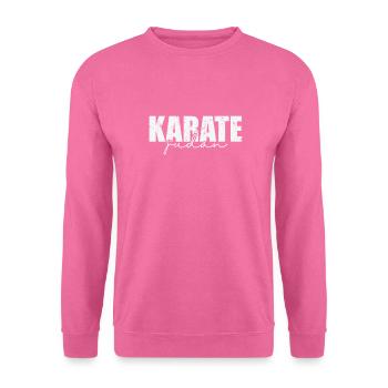 Karate Judan japanische Kampfkunst - Unisex Pullover - Pink - Vorne