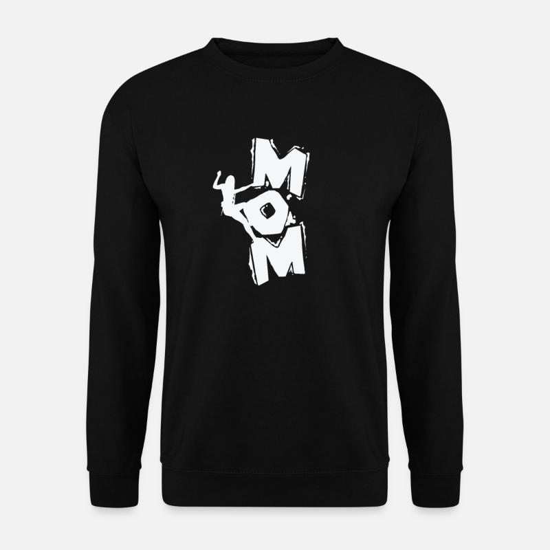 Mom Bouldern - Unisex Pullover - Schwarz
