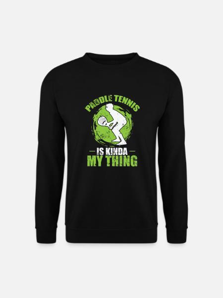 Le padel, c’est un peu mon truc - Sweat-shirt Unisexe - noir