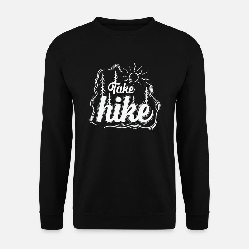 Take hike Hiking - Unisex Sweatshirt - black