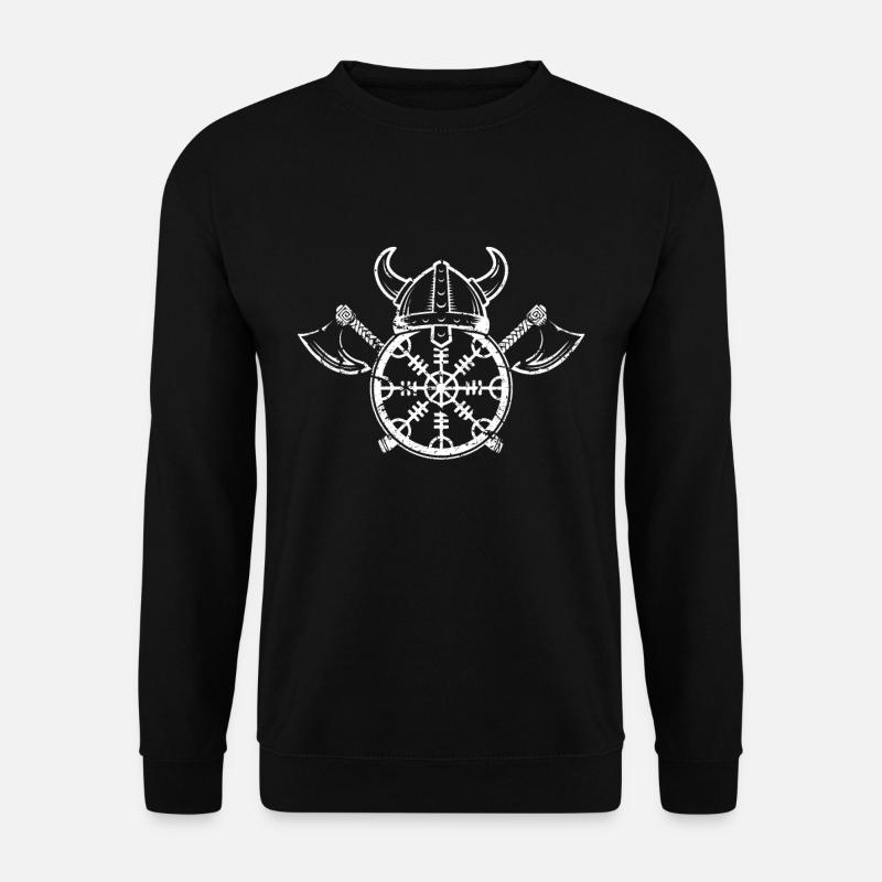 Geschenk Wikinger - Unisex Pullover - Schwarz