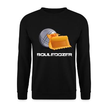 Petanque Petanque - Unisex Pullover - Schwarz - Vorne - Alina (178cm) & Michal (187cm)