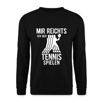 Volleyballer Hallenvolleyball Volleyball Beachvoll - Unisex Pullover - Schwarz - Vorne - Alina (178cm) & Michal (187cm)