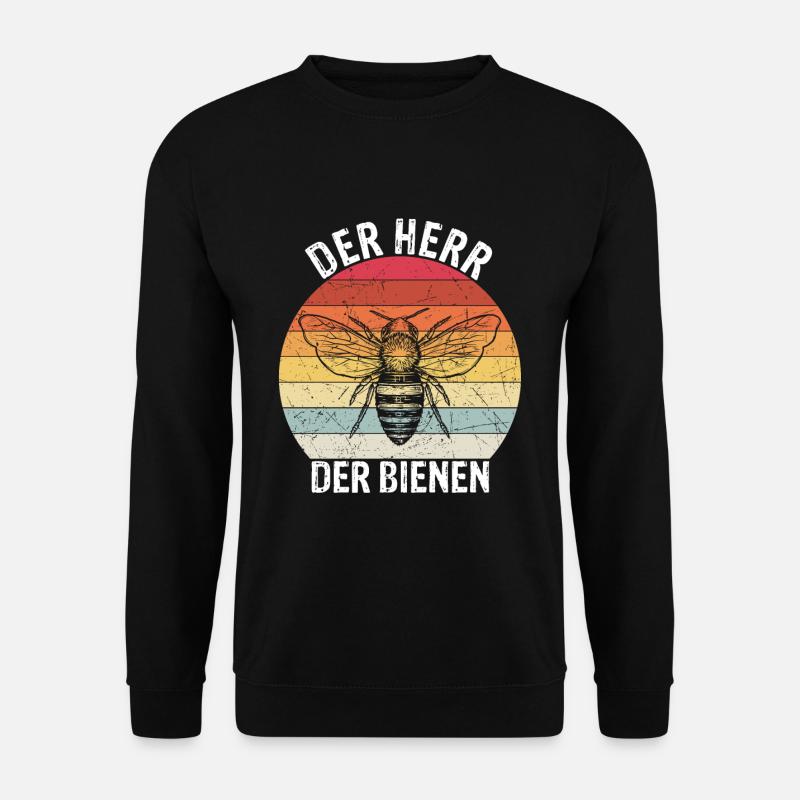 Der Herr Der Bienen - Imker Biene Imkerei Geschenk - Unisex Pullover - Schwarz