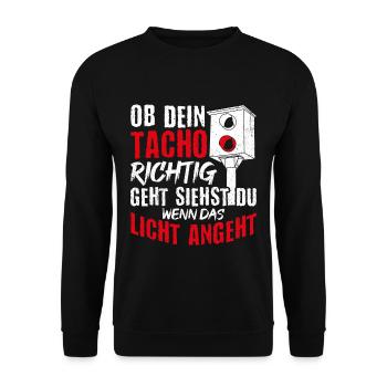 Mechaniker Raser Mechatroniker Autofans Tuner Auto - Unisex Pullover - Schwarz - Vorne - Alina (178cm) & Michal (187cm)